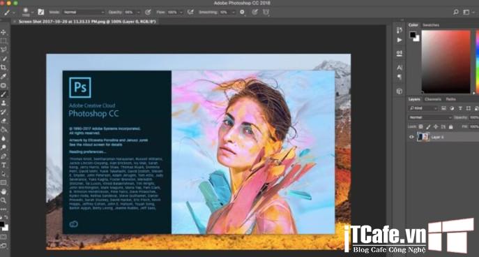 Hướng dẫ cách tải phần mềm Photoshop CC 2018 Full bản quyền vĩnh viễn 1