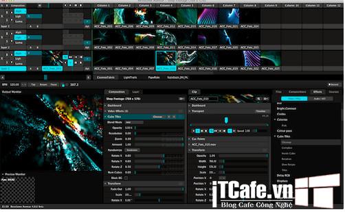 Phần mềm Visual Jockey cho DJ - Resolume Arena 7 v7.3 Full 1