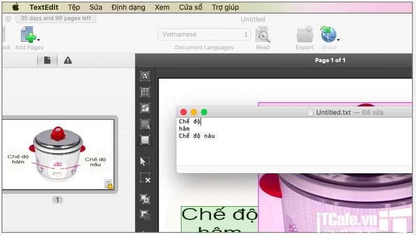 Downlaod ABBYY FineReader Pro – Chỉnh sửa file PDF, chuyển hình ảnh, file scan thành văn bản cho Macbook 2