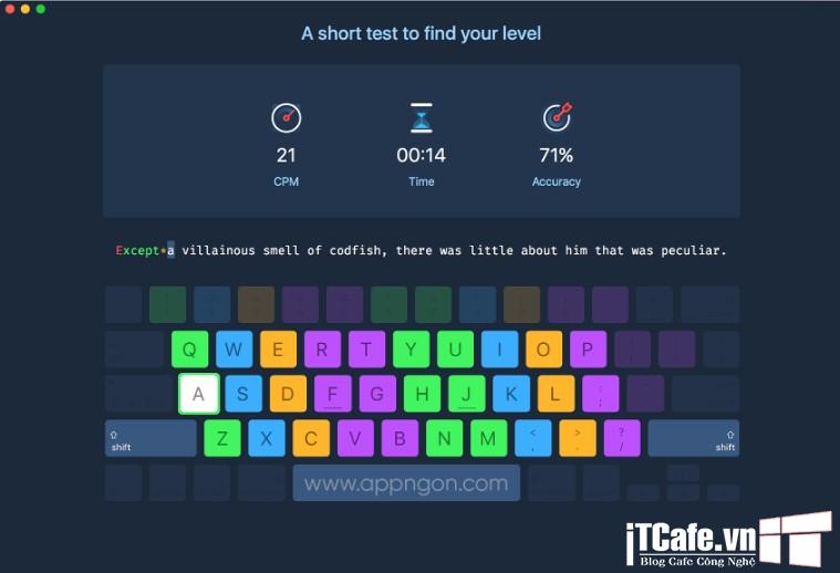 Donwlaod Master of Typing 3 – Ứng dụng tập đánh máy trên Macbook 1