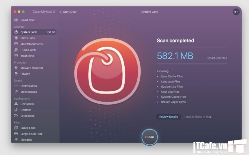 Download CleanMyMac X 4.12.3 [Native App Silicon] – Công cụ dọn dẹp, tối ưu hệ thống hiệu quả nhất 1