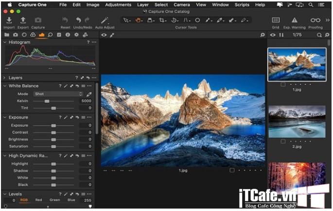 Download Capture One Pro 22,23 for MacOS - Công cụ chỉnh sửa ảnh cạnh tranh với Lightroom 1